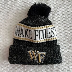Black & Gold Wake Forest Toboggan